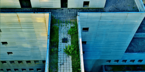 Factory Aerial View